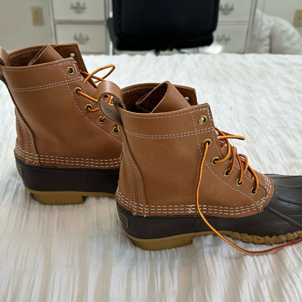 LLBean duckboots women’s size 8